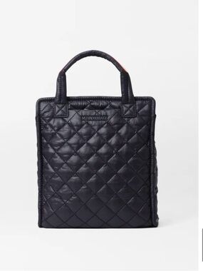 MZ Wallace Quilted Black Mini Box Tote